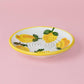 Small Ceramic Garlic Grater Plate — Limone