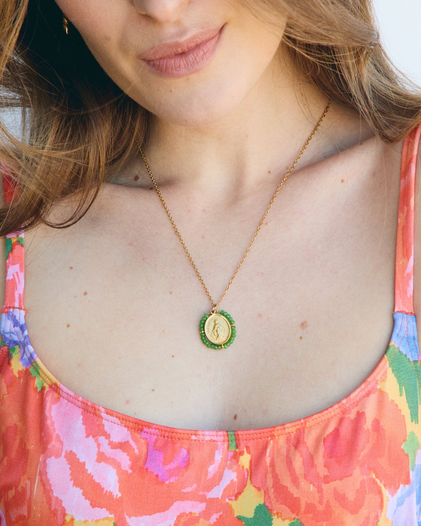 Santa Maria — Necklace Emerald Green