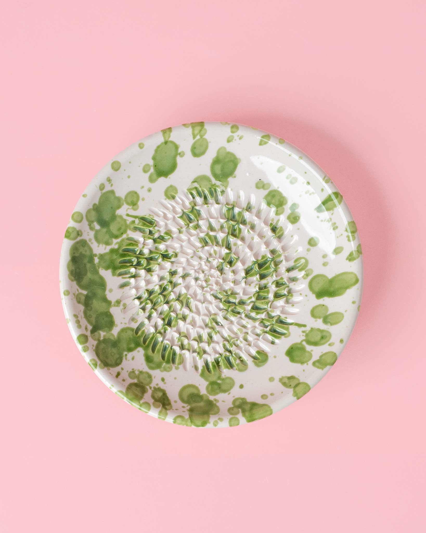 Small Ceramic Garlic Grater Plate — Musgo