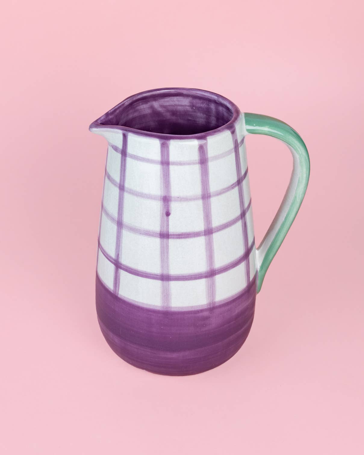 Ceramic Pitcher 21 cm — Esmeralda