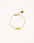 Bracelet Cruz Castelo — Pink & Amarelo