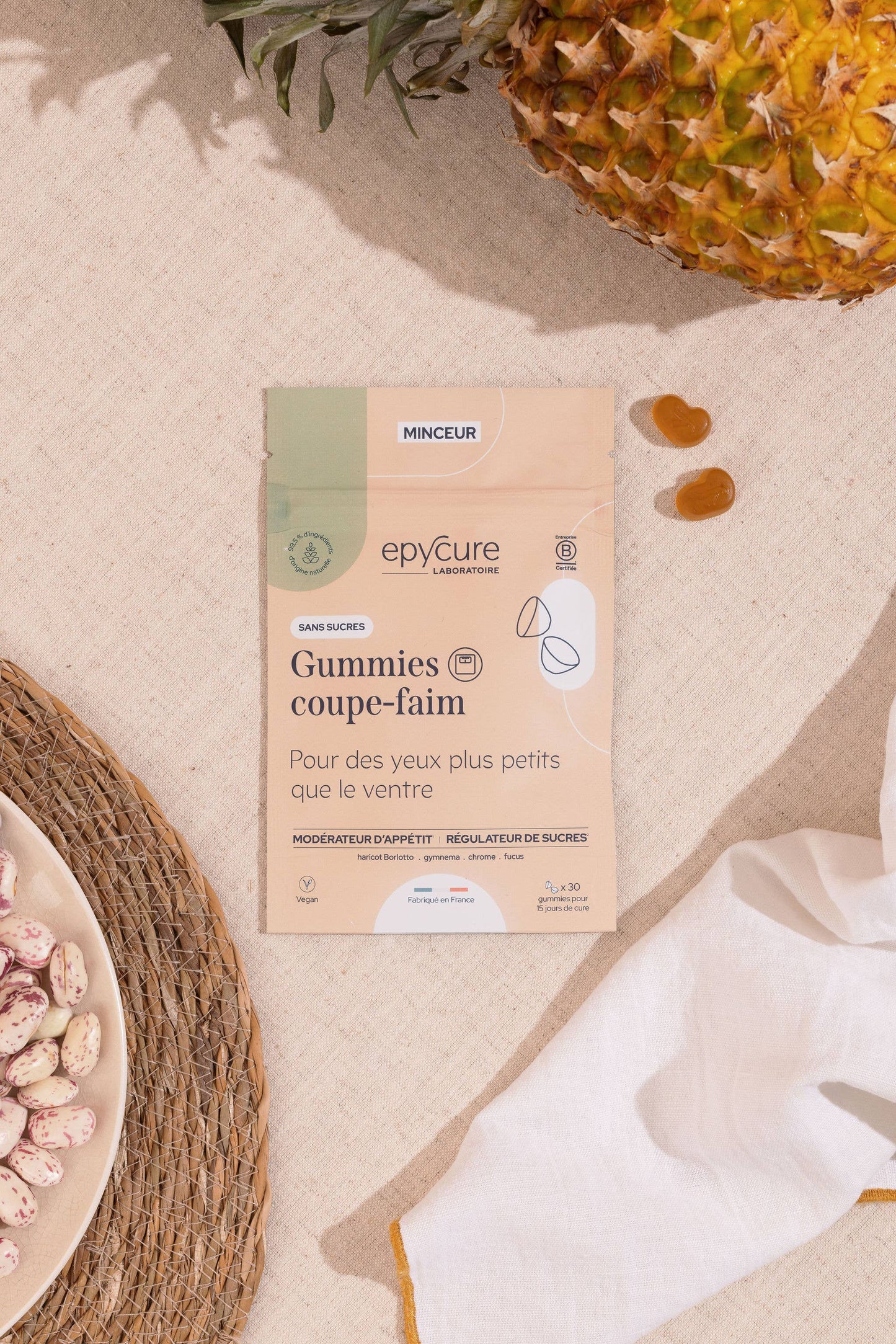 抑制食慾軟糖 補充品（15 日療程）
