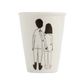 Naked Couple Mug (Back) — Porcelain