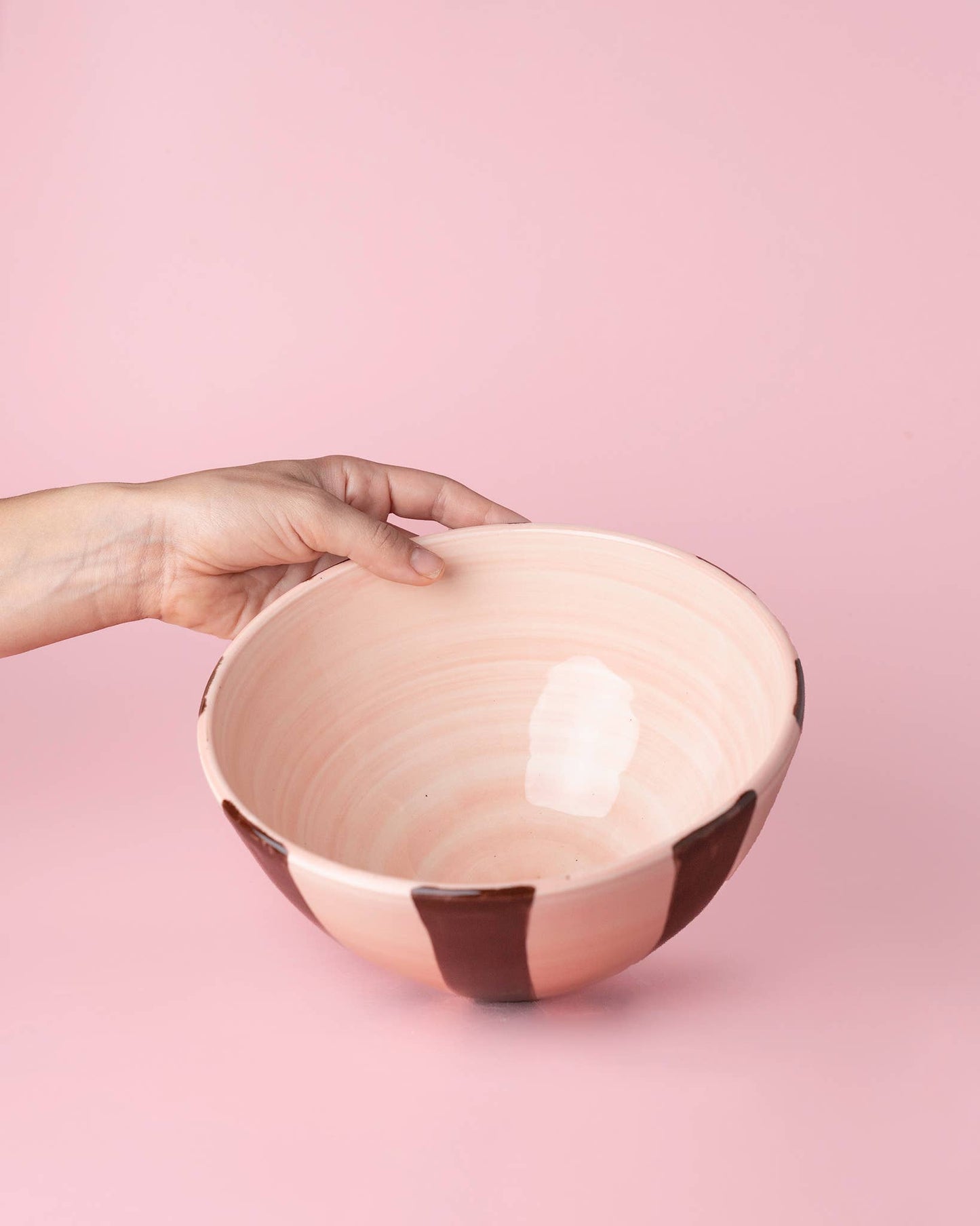 Ceramic Serving Bowl 1.5 L — Chocolate