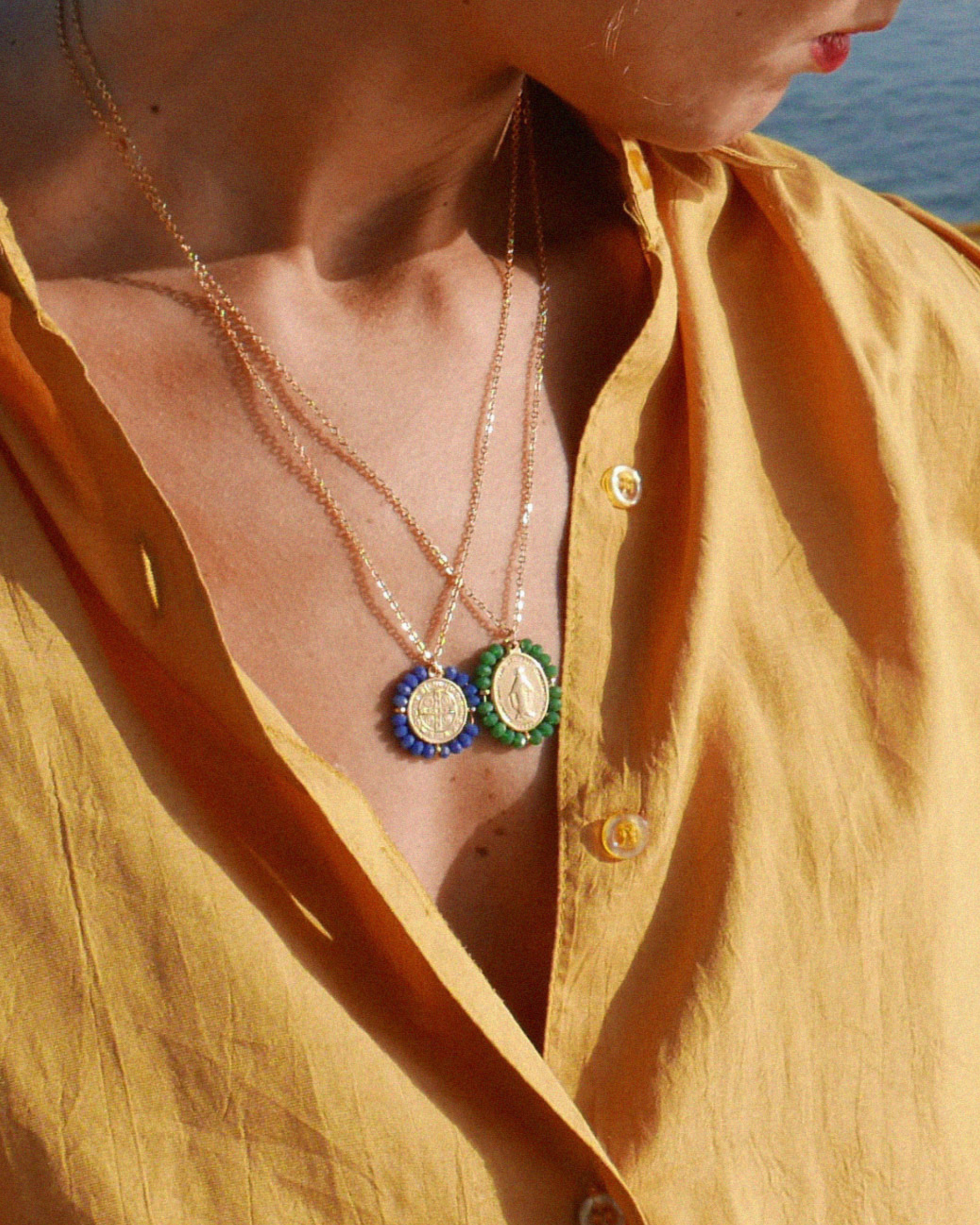 Santa Maria — Necklace Emerald Green